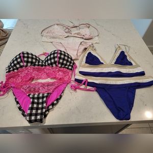 Beach Bunny Swimwear 3pc sets